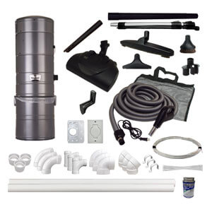 Complete Central Vacuum Kit
