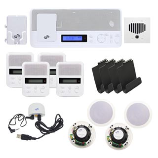 Basic Pack with Bluetooth Receiver White