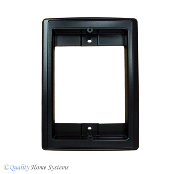 Door Speaker Retrofit Frame Black
