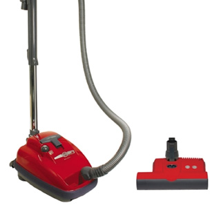 Airbelt K3 Canister Vacuum with ET-1 Powerhead Red
