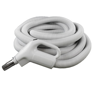 Electric Hose Flush 1 1/4" 30 Ft Pigtail Gray