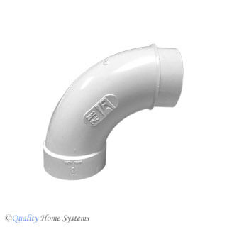 Universal  90 Degree Sweep Spigot Elbow for ACV