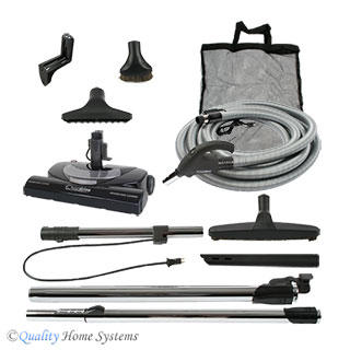 VacuMaid Deluxe Central Vacuum Electric Cleaning Set, Corded, 35' - Osseo  Vacuum